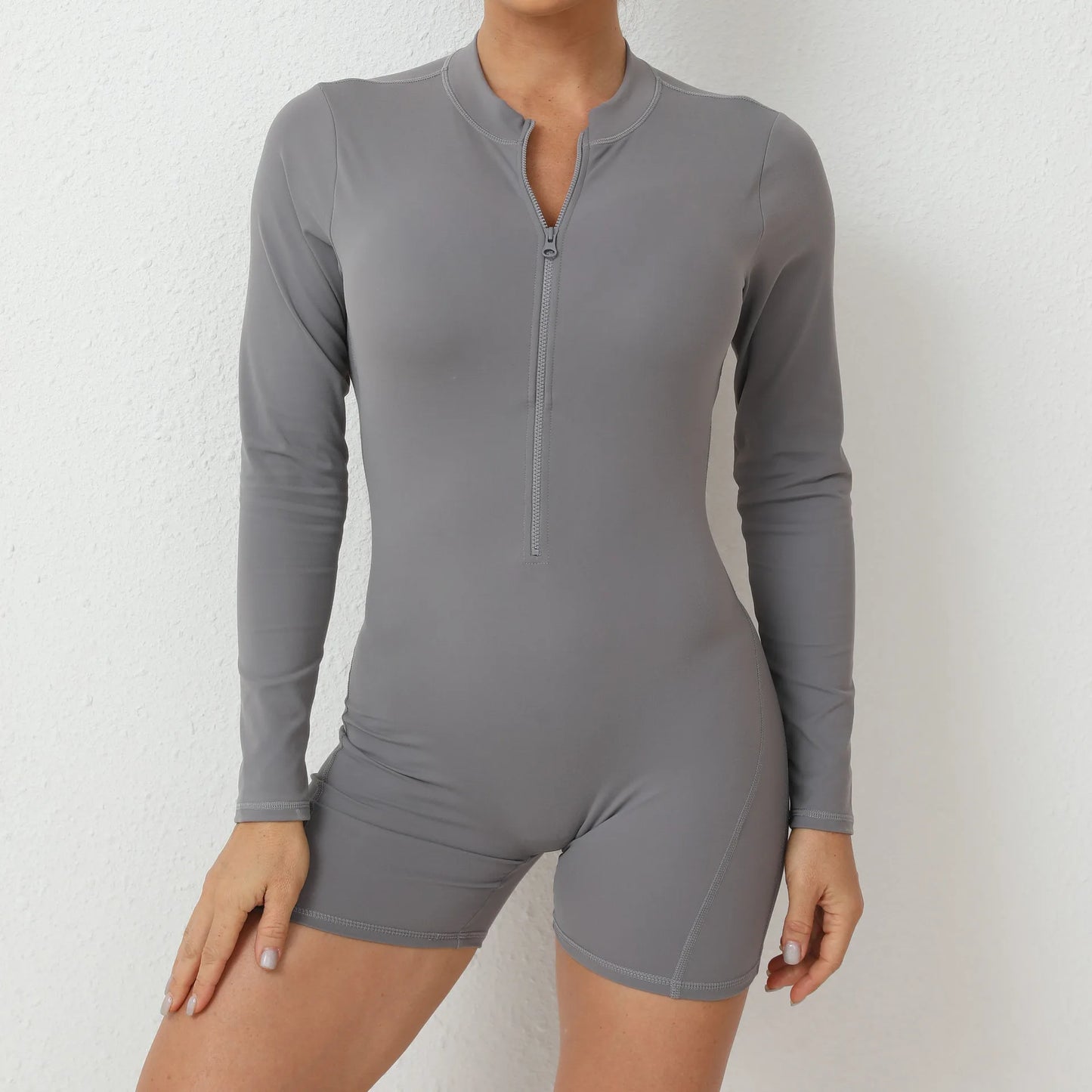 Yoga Jumpsuit Long Sleeved Sports Wear Gym Fitness Jumpsuit Sports Bodysuits Women Set Dance Running Workout Clothes Yoga Suit