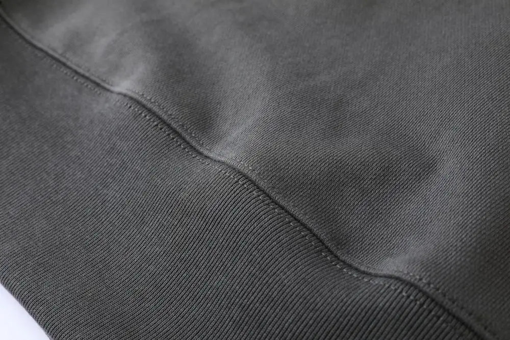530GSM 100% Cotton DIY LOGO BRAND  French Terry High-end Heavy Weight Winter Pullovers Thick Drop-Shoulder Sweatshirt Hoodies
