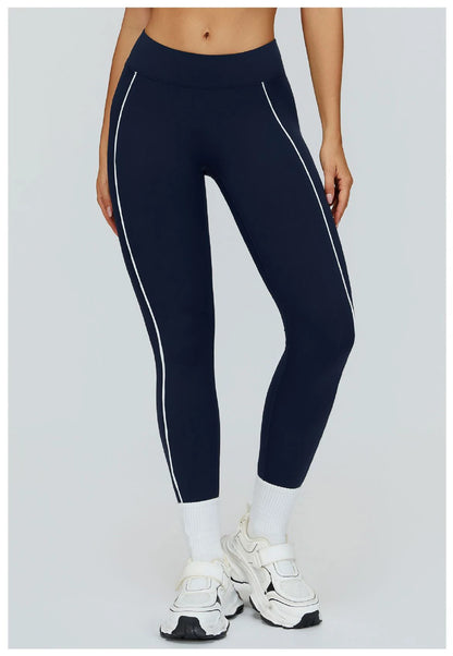 Women Yoga Leggings High Waist Gym Fitness Pants Stretch Sports Pants Female Push Up Workout Trousers Solid Color Tights Running