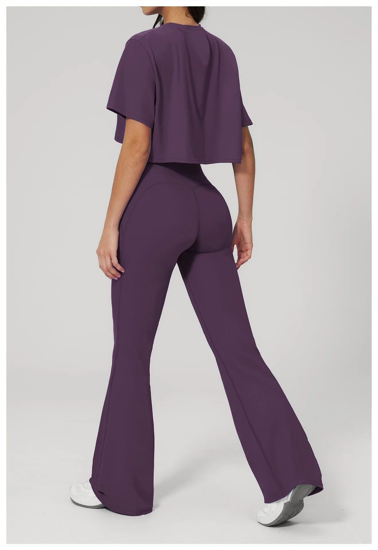 Custom LOGO women's yoga clothes, short sleeves, tight quick-drying trousers, fitness clothes, high-intensity sports suits
