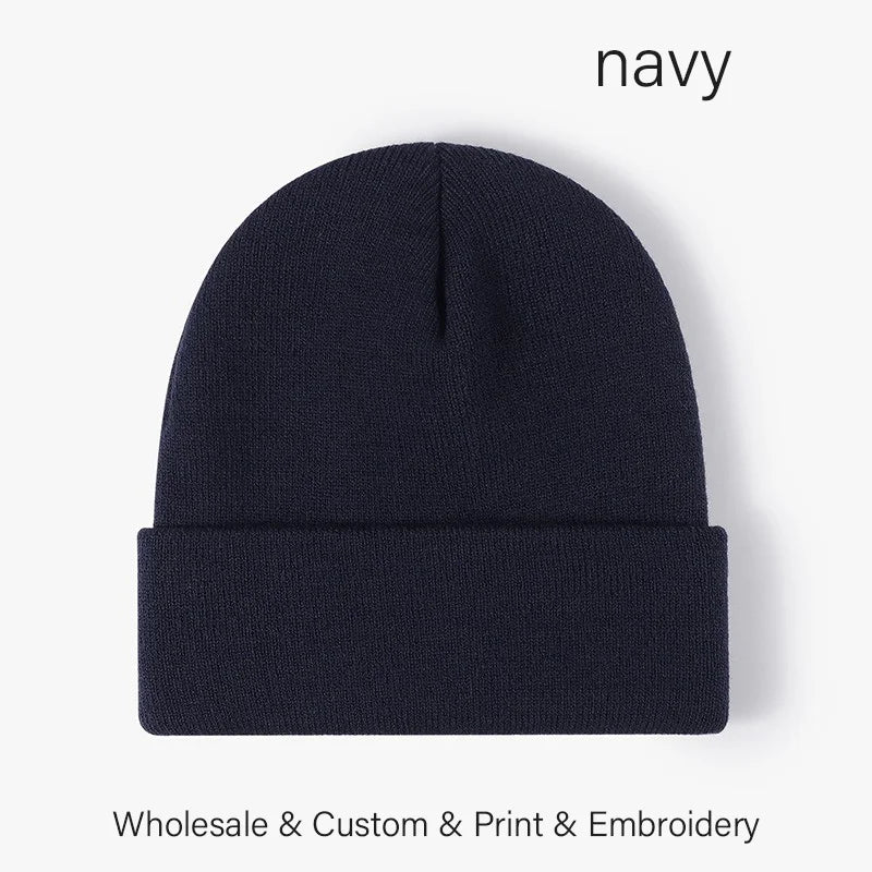 SLECKTON Custom Hat Winter Beanies for Men and Women Embroidery Logo Hats