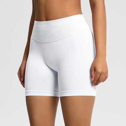 Custom LOGO women's  28-color XS-2XL seamless fitness yoga shorts high waist hip lift sports tight quick-drying shorts