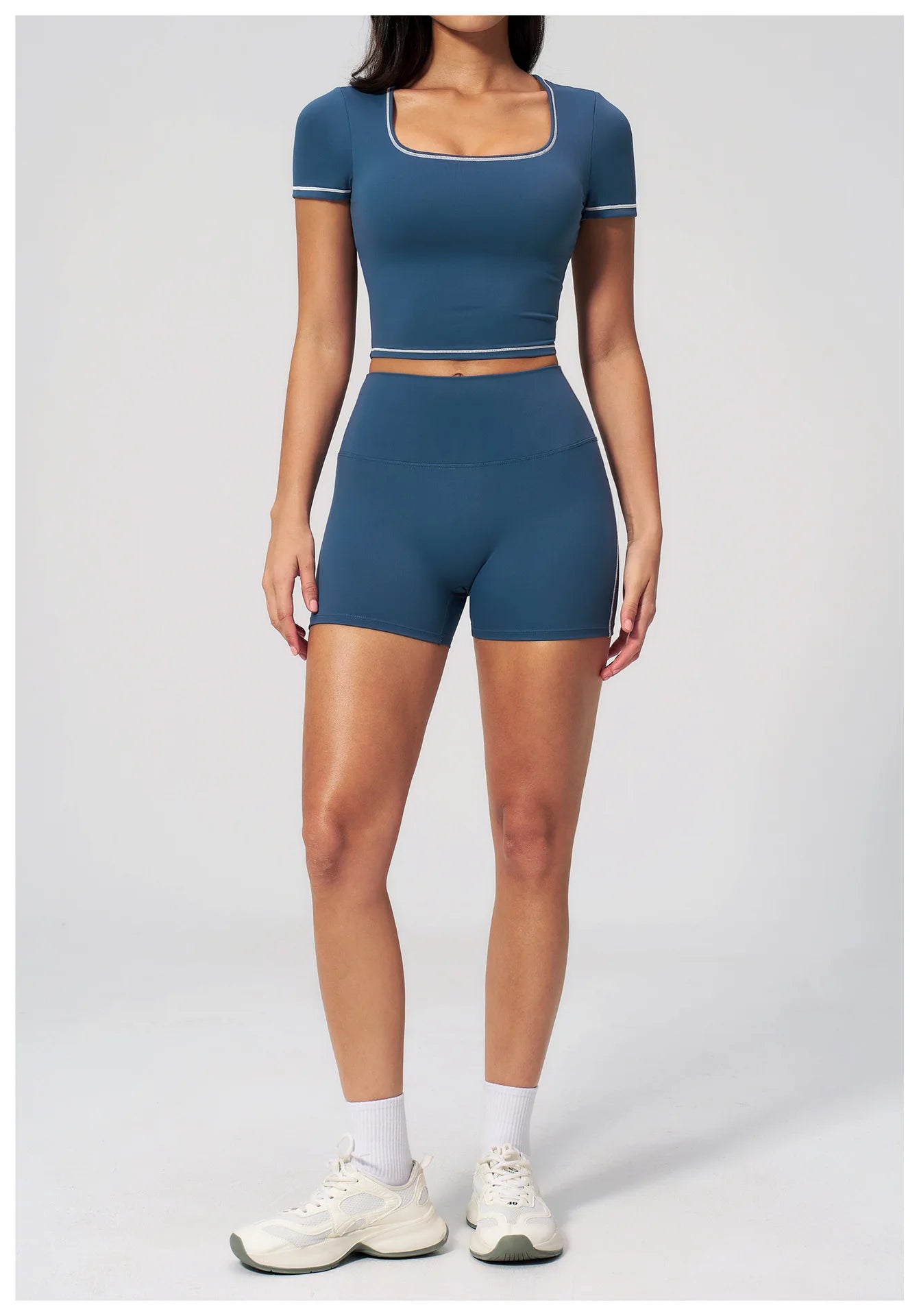 Yoga Shirts Women Sports T-Shirts Fitness Yoga Short Sleeve Gym Workout Top Running Active Shirts Female Push Up Sports T-shirts