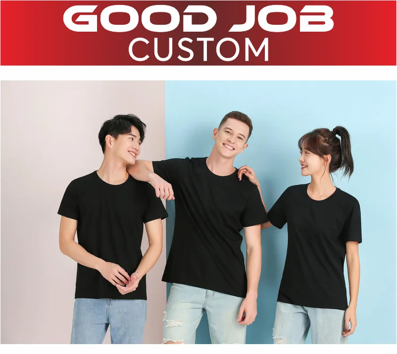 T-shirt Custom Men's And Women's Casual Tops With Printing Logo 100% Cotton Round Neck Short Sleeve T-shirt Embroidery Design