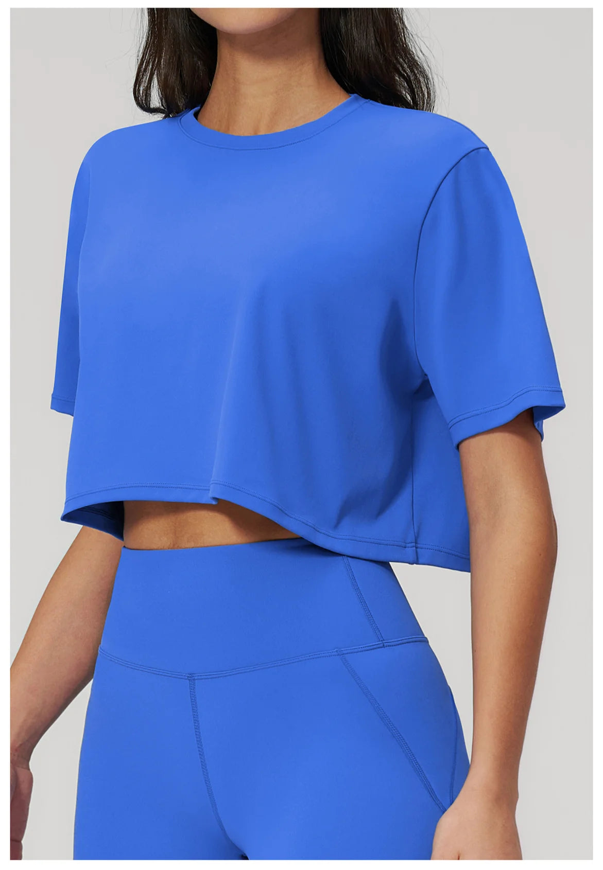 Ropa Mujer Yoga Sports T-Shirts Women Fitness Short Sleeve Gym Workout Shirts Female Outdoor Running Active Wear Sports Shirts