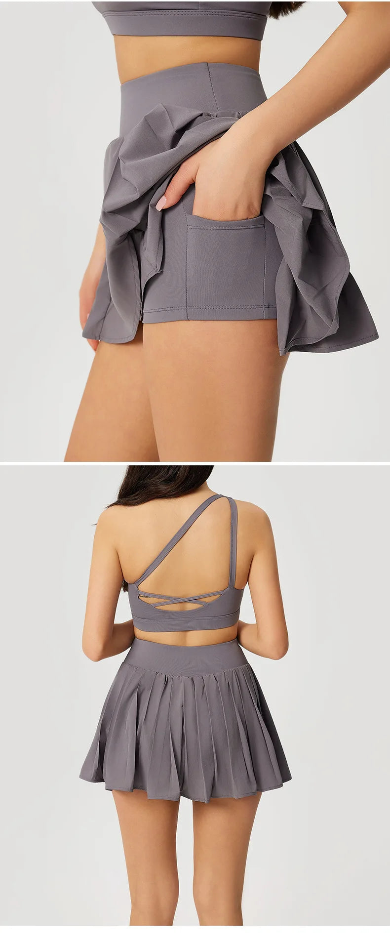 Yoga Set 2PCS Women Gym Skirt Sport Bra Brassiere Workout Tops for Women Yoga Clothes Fitness Leggings Gym Set Push Up Yoga Sets