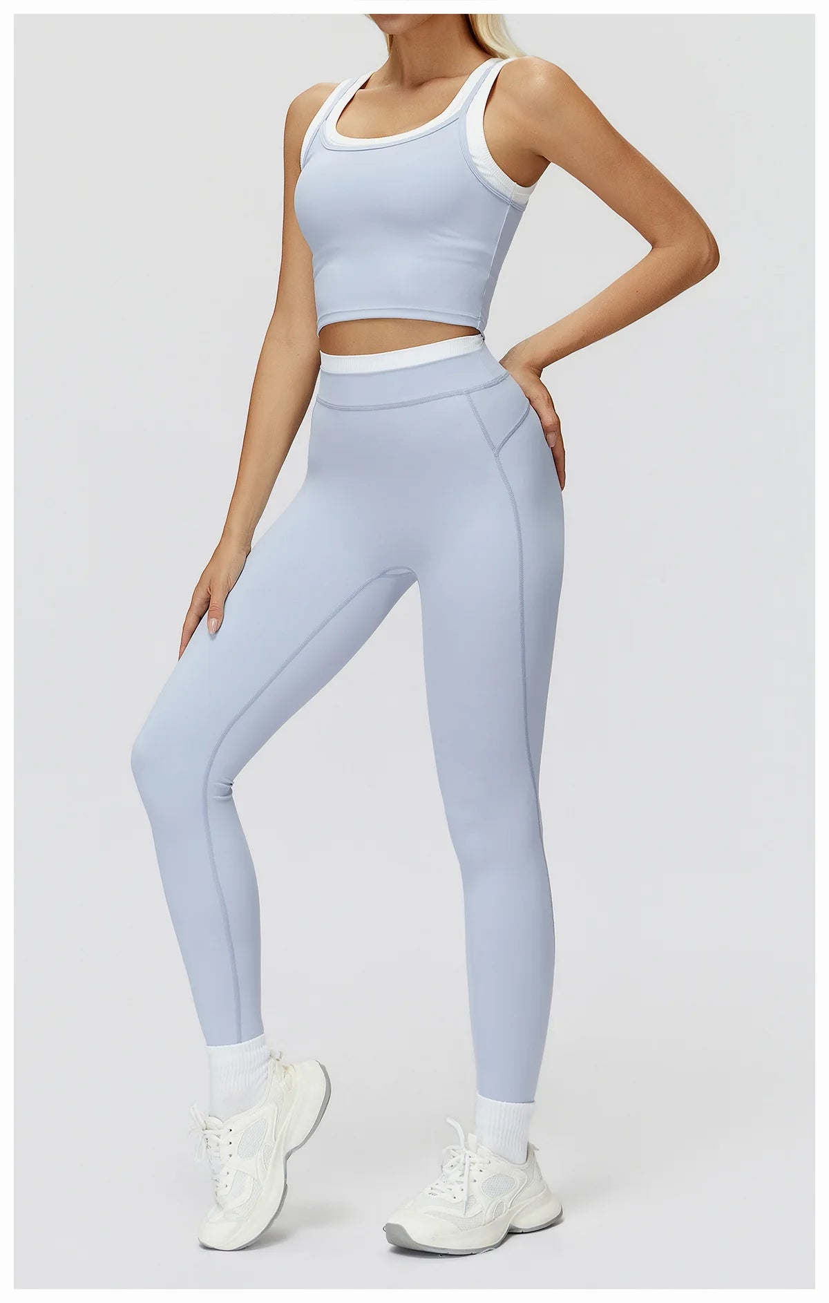SWELTERING 2PCS Yoga Set Gym Fitness Suit Women Sports Workout Tracksuits Sportswear Female Yoga Suits Sports Bra Gym Leggings