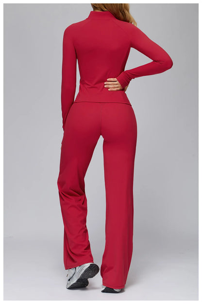 Yoga Set 2/3PCS Women Clothes Sports Outfits Fitness Tracksuit Yoga Suits Gym Legging Workout Long Sleeved Female Bra Sportswear