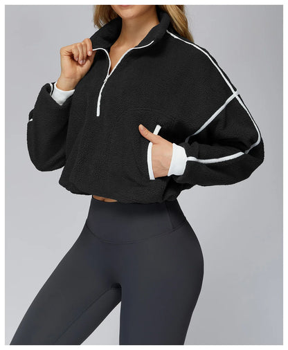SWELTERING Women Fitness Gym Loose Yoga Long Sleeve Training Sport Top Female Workout Long Sleeve Yoga T-Shirt Sport Long Sleeve
