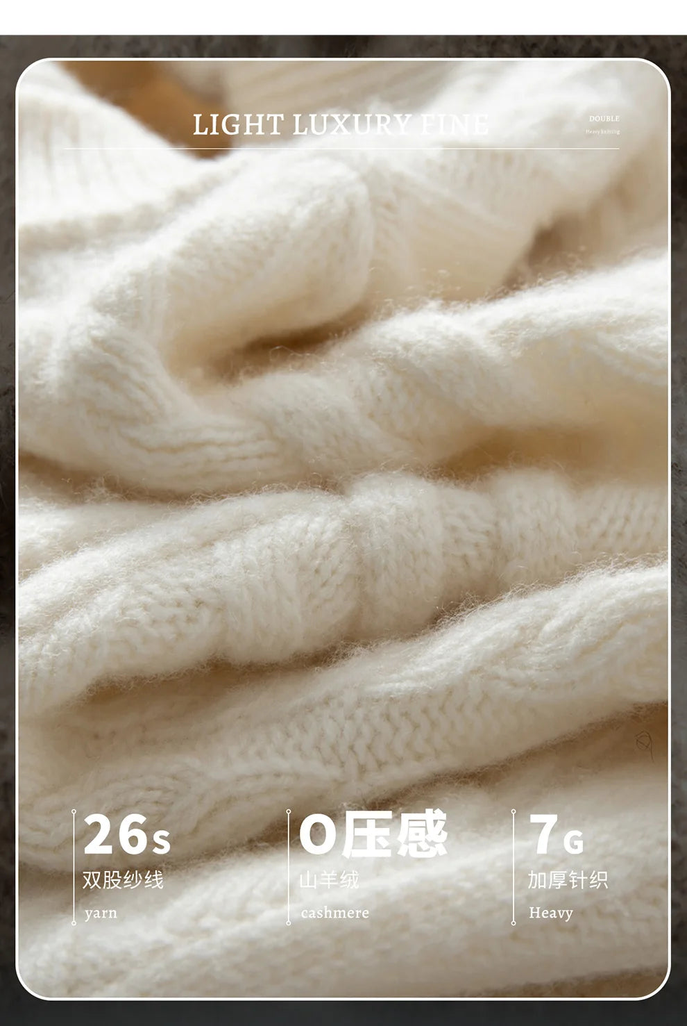 Choice Men Mock Neck Pullover Cashmere Sweater Autumn Winter 100%Pure Cashmere Knitwear Smart Casual Sweater Korean Fashion Tops
