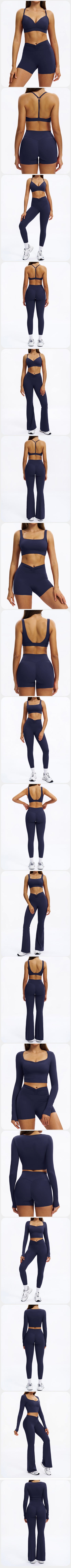 SWELTERING 2PCS Yoga Set Fitness Gym Tracksuit Sportswear Women Workout Outfits High Waist Leggings Sports Bra Athletic Wear