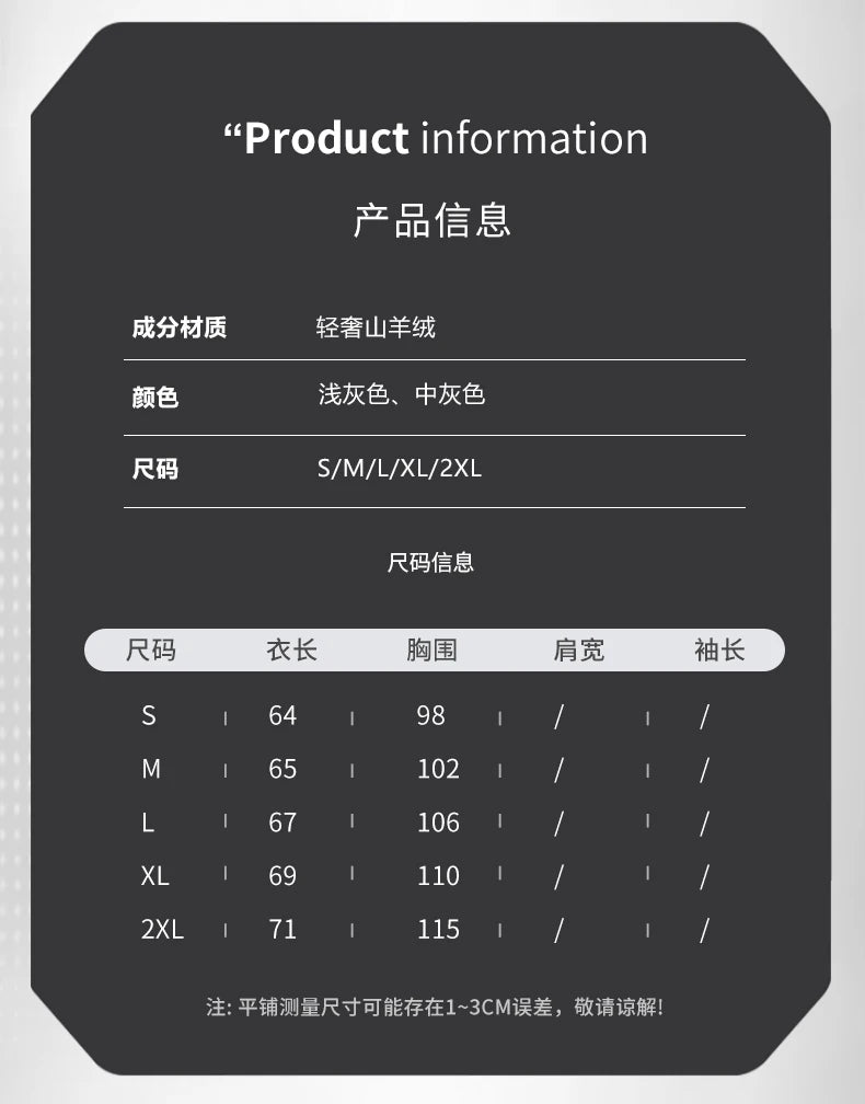 DjzDsm 2025 New H-Shaped Vest Men's Clothing 100% Pure Cashmere Pullover Solid Color Daily Interior Wear Suspender Knit Sweater