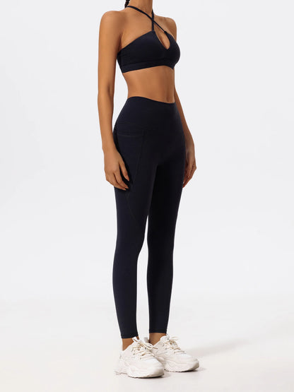 Hearuisavy Ultra-Soft Fabrics 2Pcs Sports Set Women Cross Workout Clothing Gym Suit High Waist Legging Quick Dry Yoga Clothes