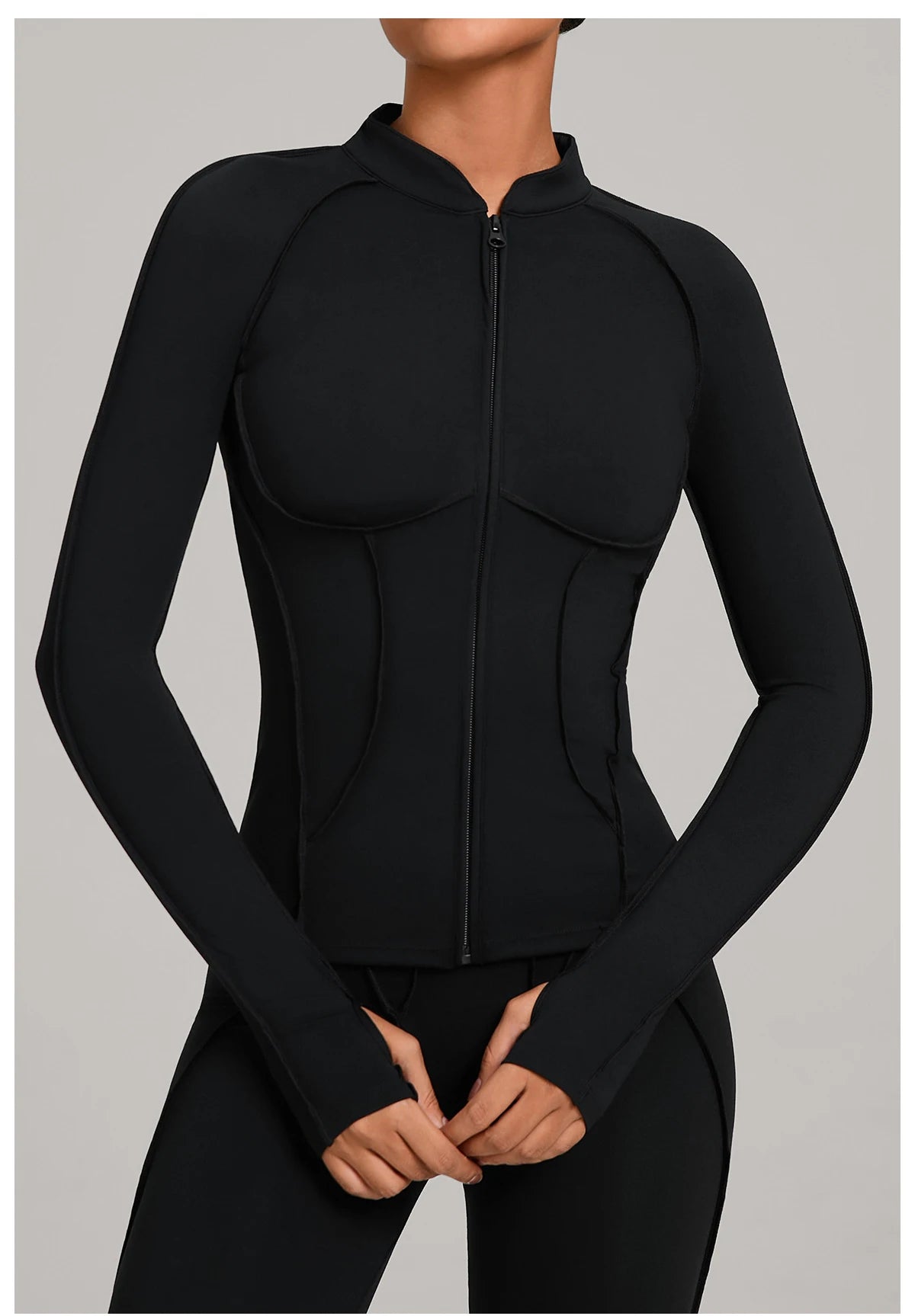 SWELTERING Women Yoga Shirts Sports Jacket Zip Fitness Long Sleeve Workout Cycling Shirts Gym Quick Dry Outdoor Top Sportswear