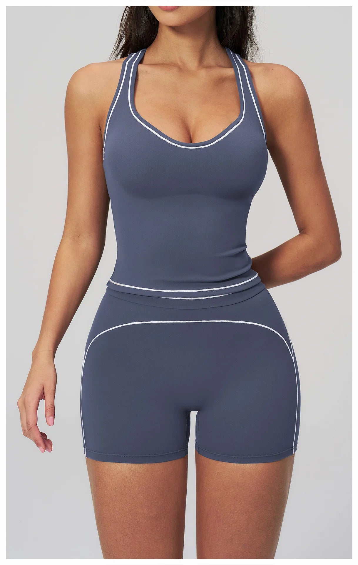Sports Gym Fitness Vest with Chest Pad Women Color Contrast Shockproof Yoga Bras Female Workout Sports Underwear Yoga Clothes