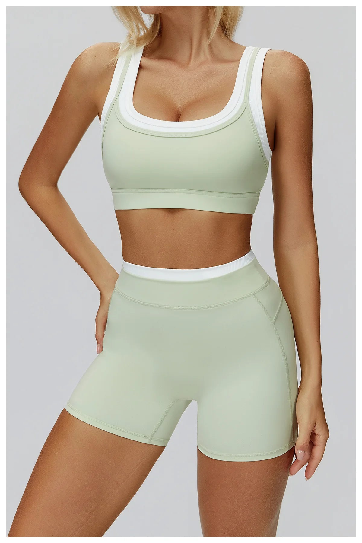 SWELTERING Women's Yoga Bra Breathable Fitness Vest Anti-Sweat Sports Underwear Female Gym Workout Crop Top Running Push Up Bra