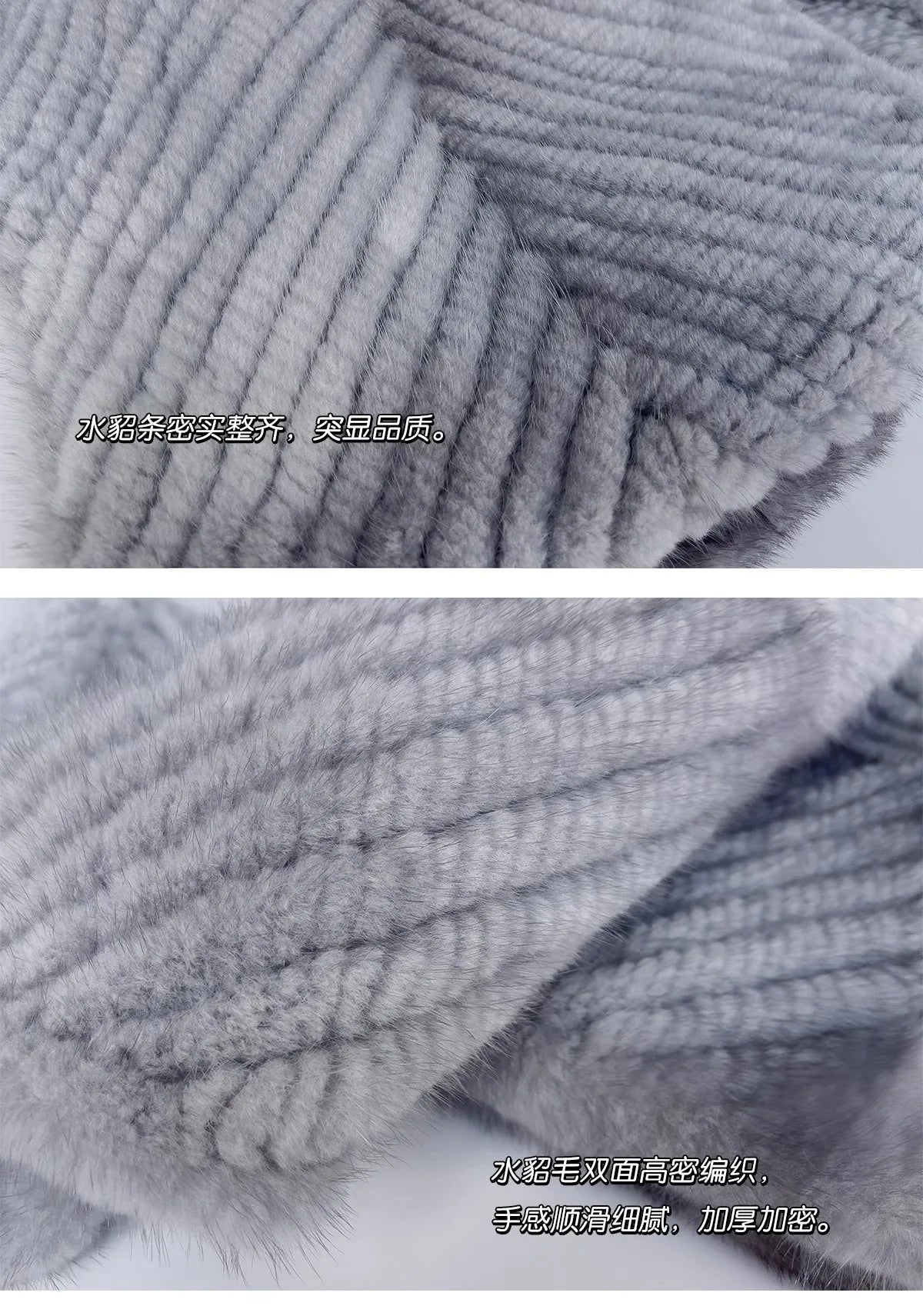 New mink woven women's scarf autumn and winter twill shawl warm herringbone scarfs fur Knitting high quality fishtail Scarves