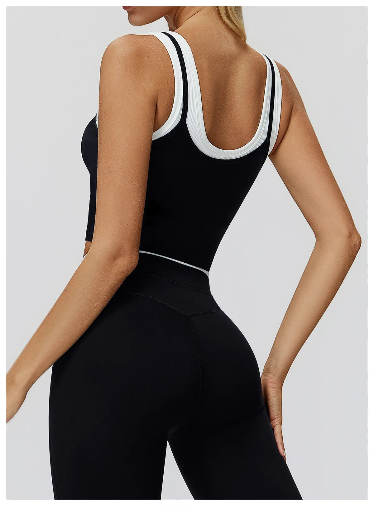 Thread Yoga Vest Women's Shockproof Gym Fitness Sports Underwear Sexy Breathable Yoga Bra Female Workout Yoga Vest Sports Bras