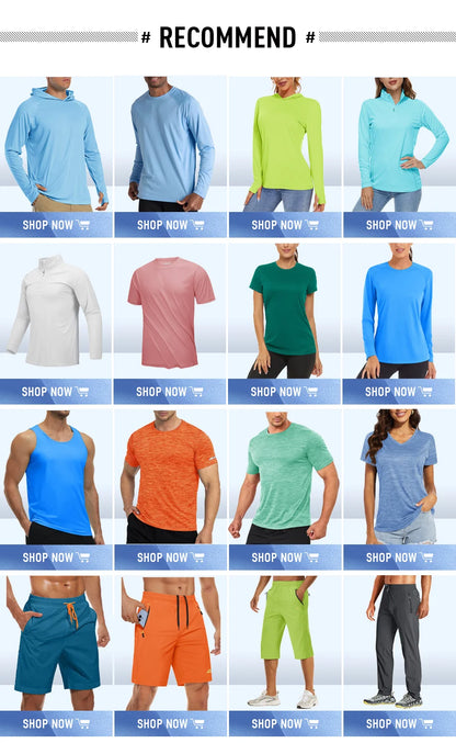 TACVASEN Quick Dry Long Sleeve Cargo Work Shirts with Pockets Mens Nylon Safari Hiking Shirts Button Down Shirts Clothes Males