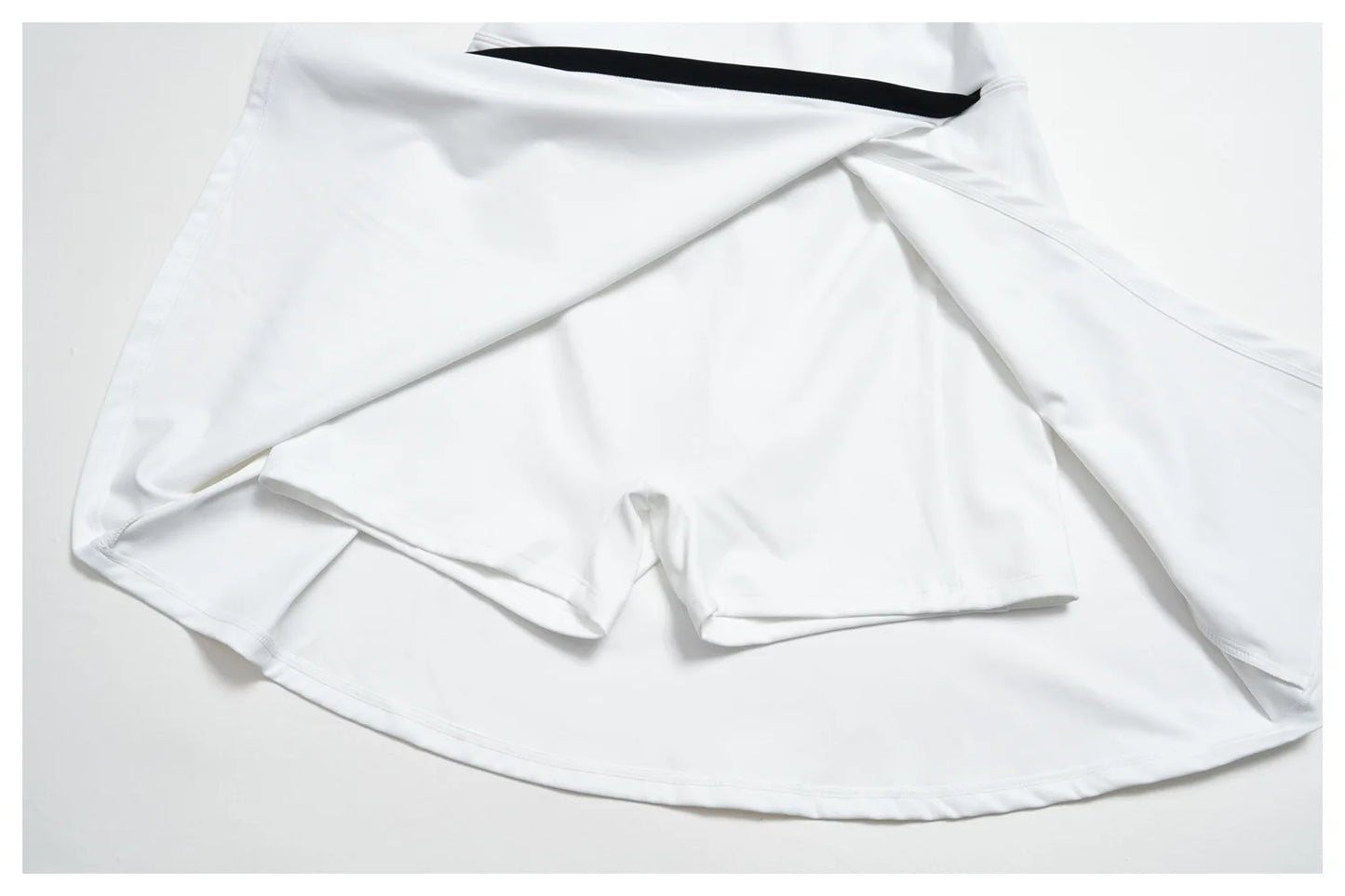 Custom LOGO women's nude yoga dress hollow breathable slim fitness sports quick-drying short skirt
