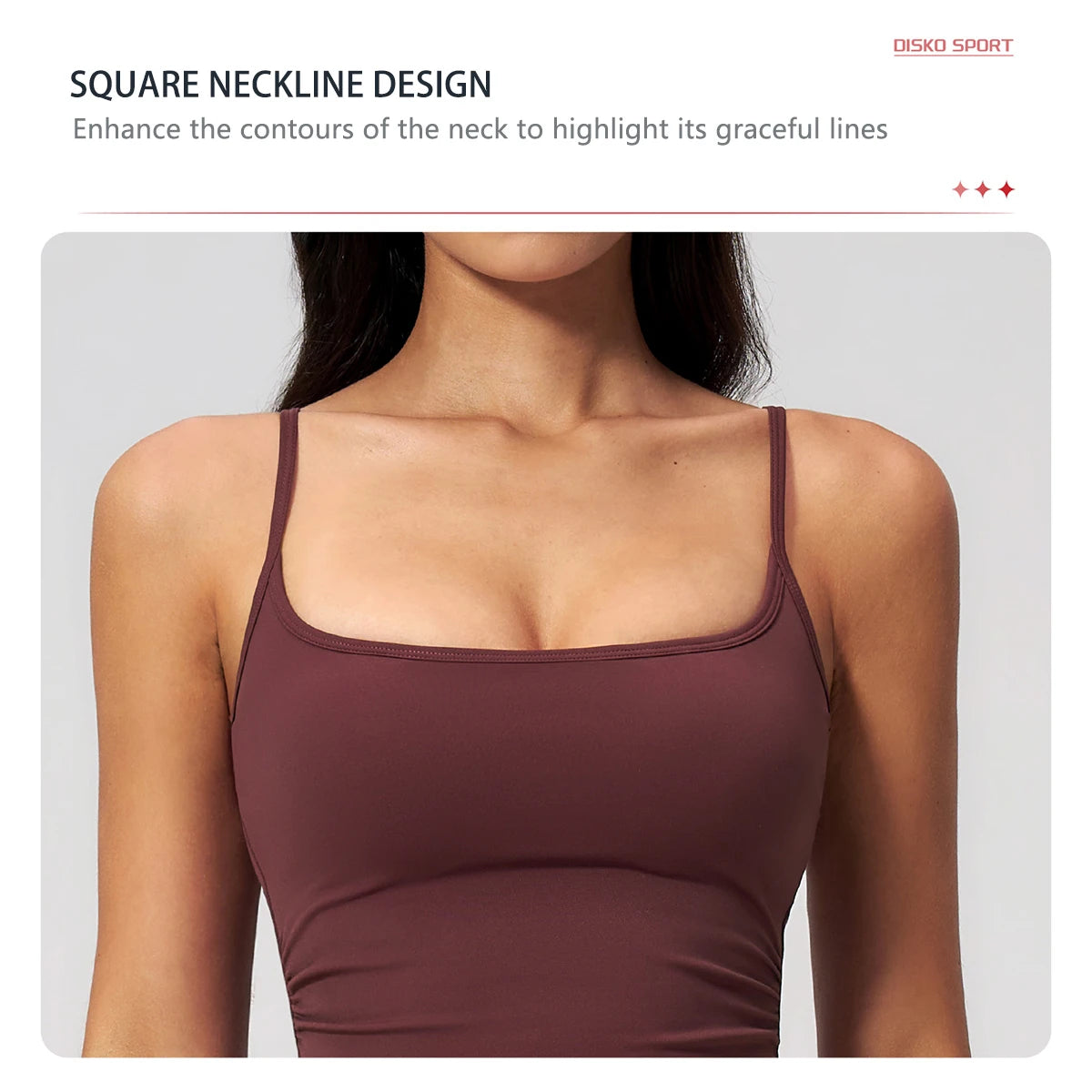 Hearuisavy Women Shockproof Sexy Yoga Tank Top Running Gym Vest Removable Breast Pads Fitness Quick Dry Sports Sleeveless Top