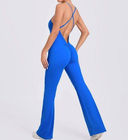 Female Sexy Back V Gym Suit Set Woman Training Yoga Suit Sportswear Woman Sports Suit Clothes Fitness Elastic Training Suits
