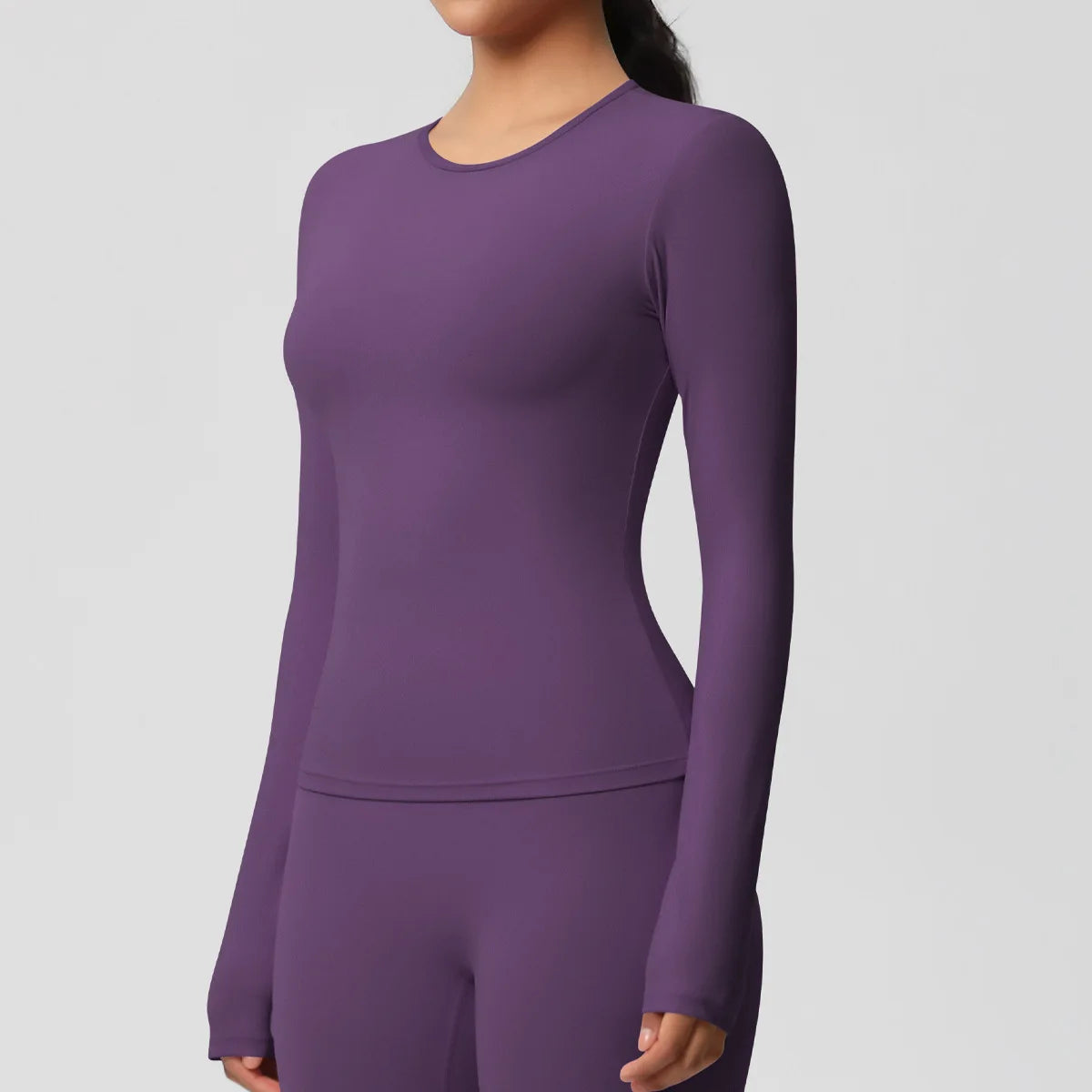 SWELTERING Women Yoga T-shirts Sports Top Long Sleeve Gym Workout Running Shirts Exposed Navel Quick Dry Fitness Gym Sport Wear