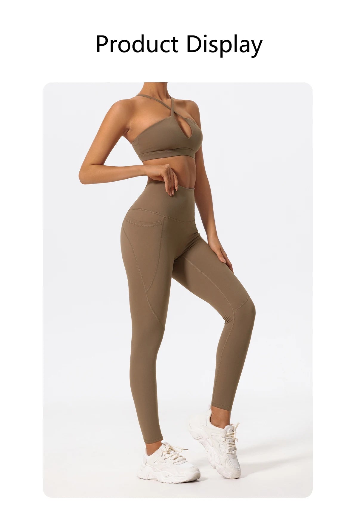 Hearuisavy Ultra-Soft Fabrics 2Pcs Sports Set Women Cross Workout Clothing Gym Suit High Waist Legging Quick Dry Yoga Clothes