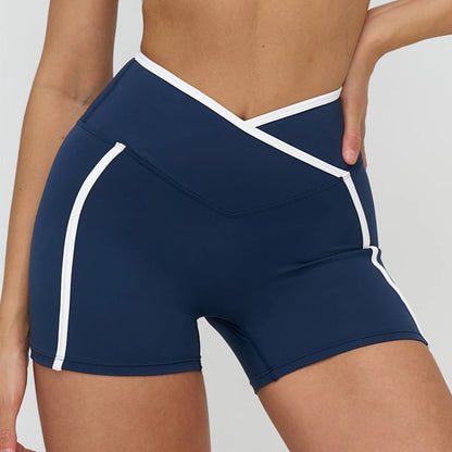 Yoga Shorts Women Sports Biker Shorts High Waist Gym Fitness Shorts Workout Cycling Tights Female Sports Yoga Short Leggings