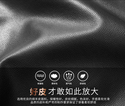 Women's Jacket Spring 2022 100% Sheepskin Jacket Woman Genuine Leather Women's Coat Black Motorcycle Jackets Chaquetas Xhl368