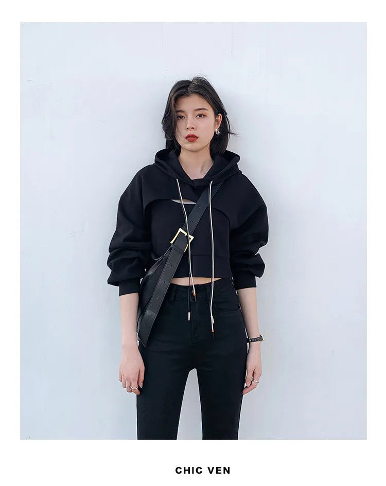 CHIC VEN Women Jeans Solid Slim Retro High Waisted Small Leg Denim Pant Skinny Pant Spring Autumn 2026