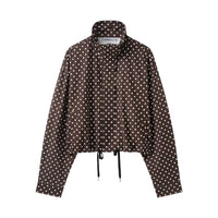 Brown Dot Top