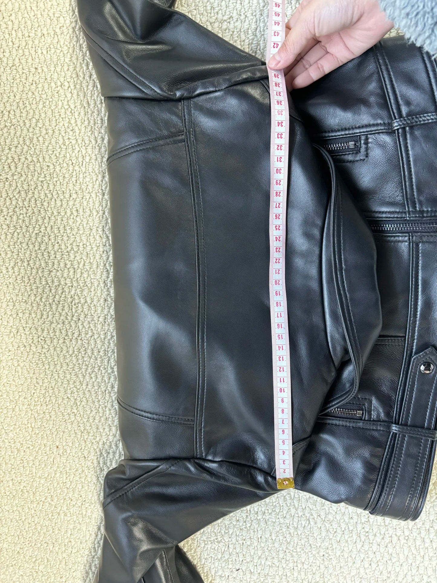Women's Jacket Spring 2022 100% Sheepskin Jacket Woman Genuine Leather Women's Coat Black Motorcycle Jackets Chaquetas Xhl368