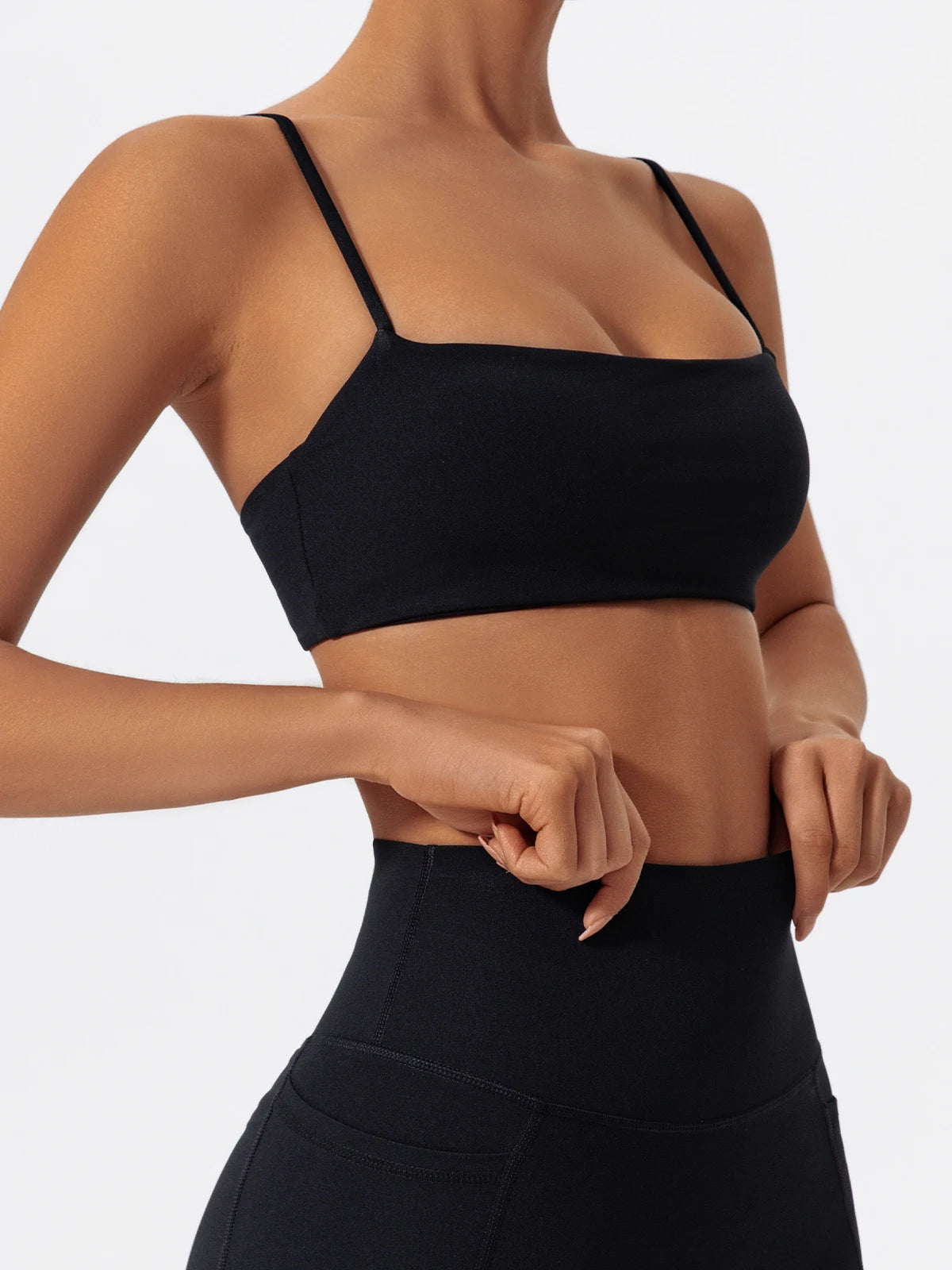Summer Sling Yoga Bra Women Gym Workout Push Up Brassiere Female Outdoors Sports Underwear Women Fitness Shockproof Crop Top