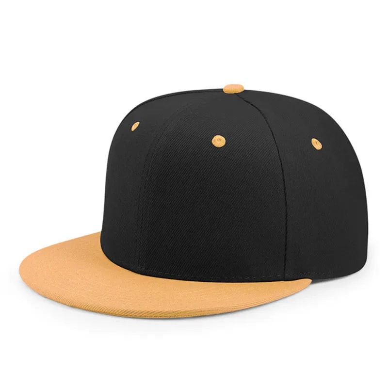 Custom Logo Snapback Cap Team Embroidery Monogram Baseball Hat Personalized Men Women Gorras Planas Hip Hop Bone Aba Reta