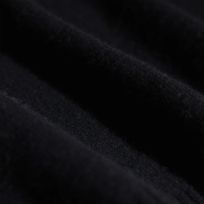 CHICUU Women's 100% Wool Sweater Pants Set Thick Mock Neck Pullover Wide Leg Pants Autumn Winter Warm Casual Wool Knitwear Suit