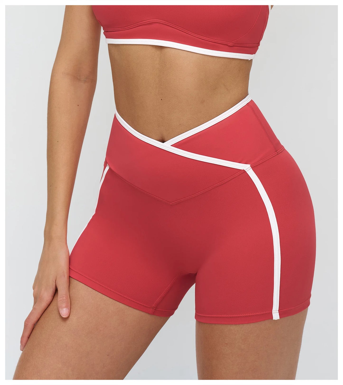 Yoga Shorts Women Sports Biker Shorts High Waist Gym Fitness Shorts Workout Cycling Tights Female Sports Yoga Short Leggings