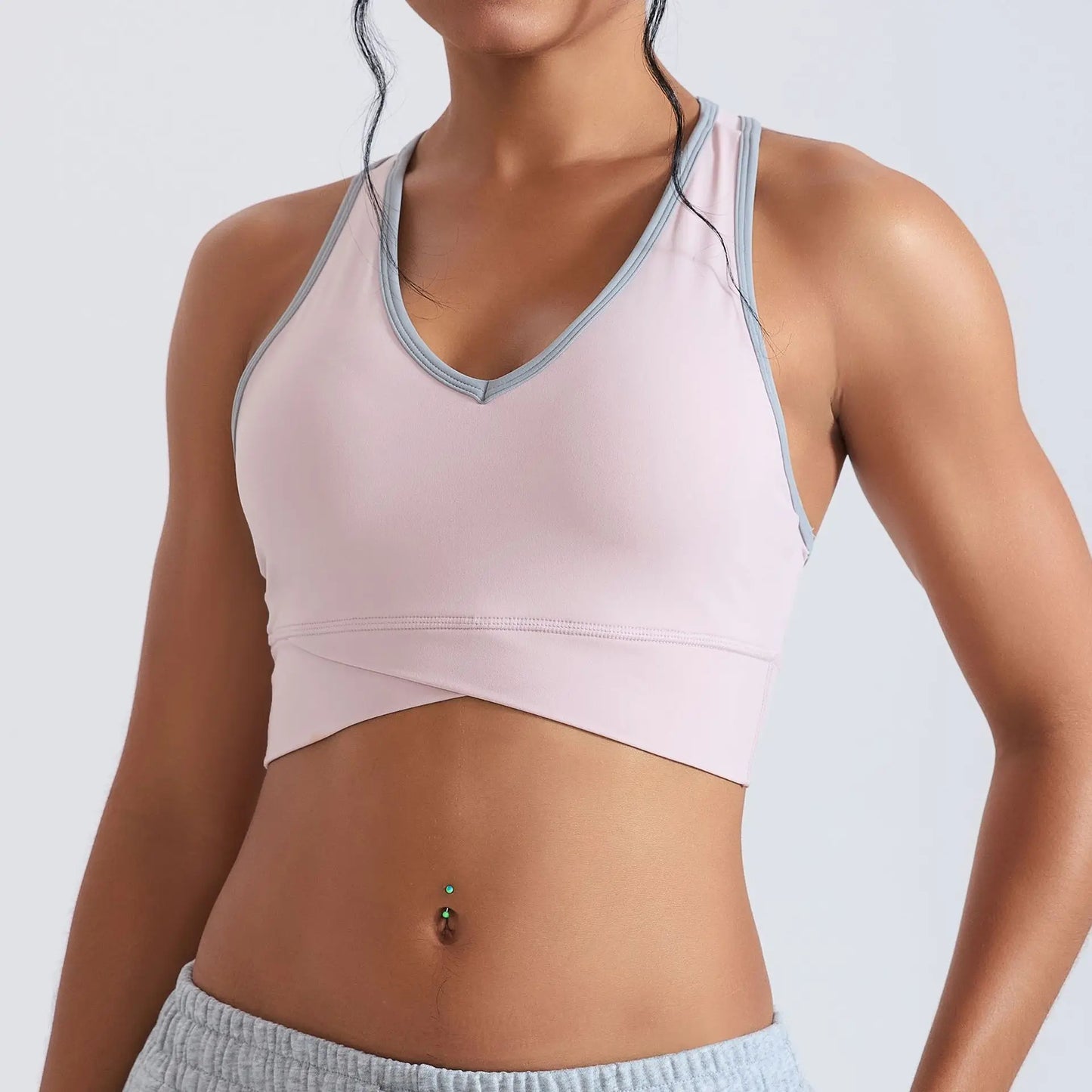 Women Yoga Bra Shockproof Gym Tank Top Sports Underwear Push-Up Workout Crop Top Female Fitness Yoga Vest Gym Training Bras