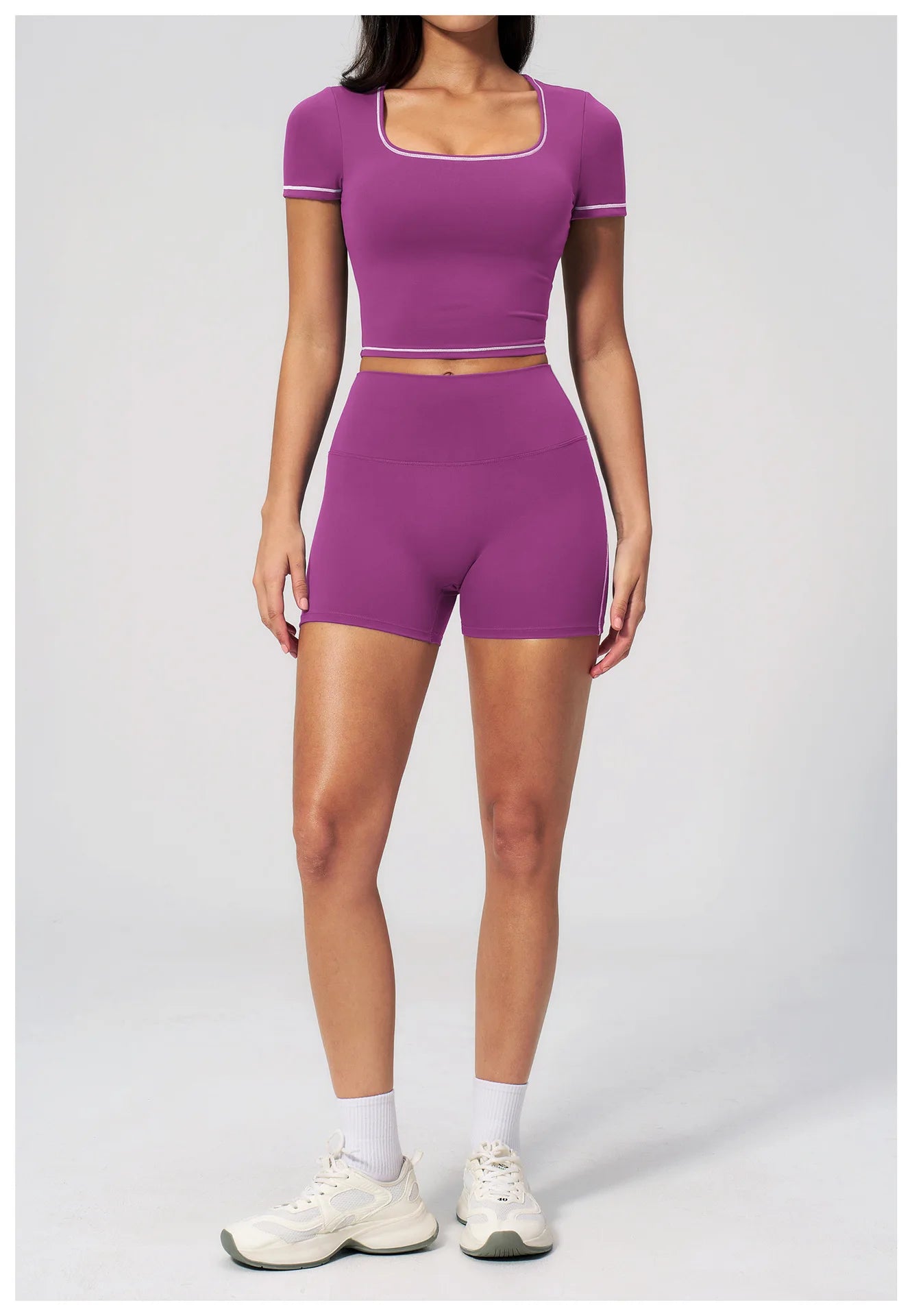 Yoga Shirts Women Sports T-Shirts Fitness Yoga Short Sleeve Gym Workout Top Running Active Shirts Female Push Up Sports T-shirts