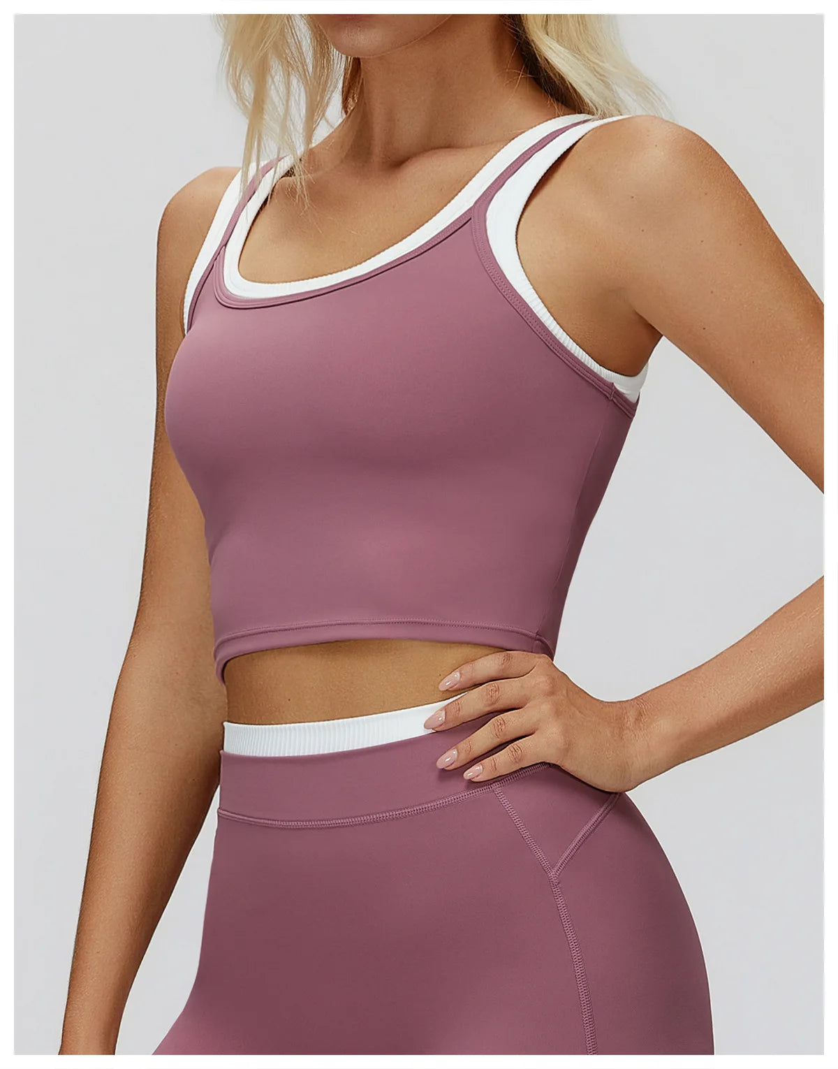 Thread Yoga Vest Women's Shockproof Gym Fitness Sports Underwear Sexy Breathable Yoga Bra Female Workout Yoga Vest Sports Bras