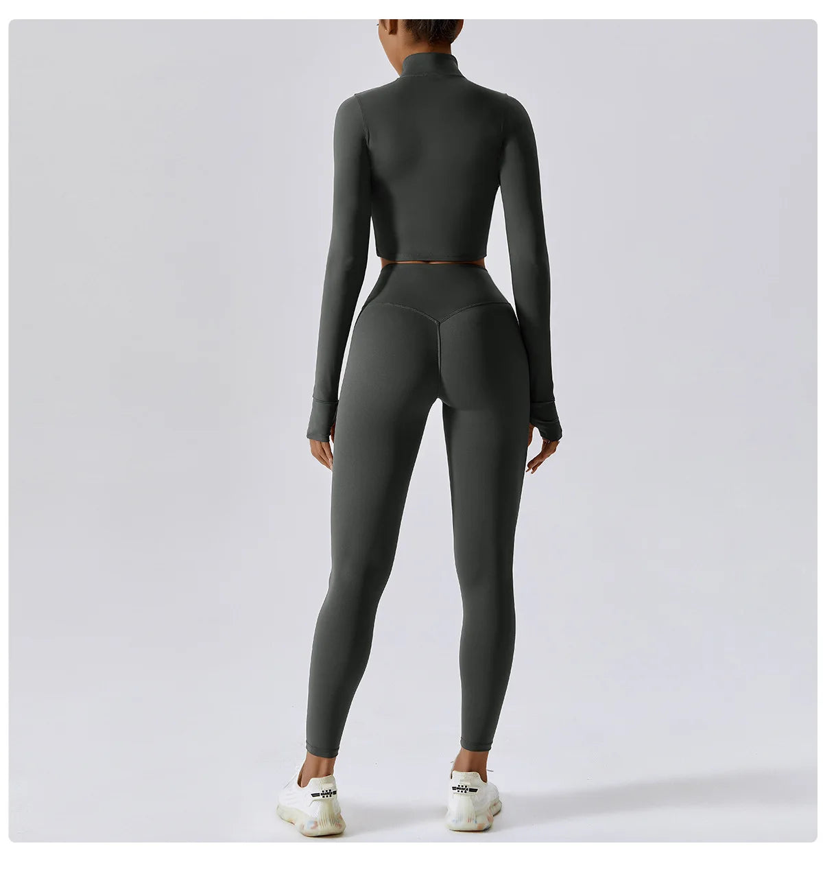 3PCS Yoga Set Gym Clothes 2 PCS Sportswear Women Yoga Suits Fitness Set women's Tracksuits Sports Jacket Long Sleeve Gym Legging