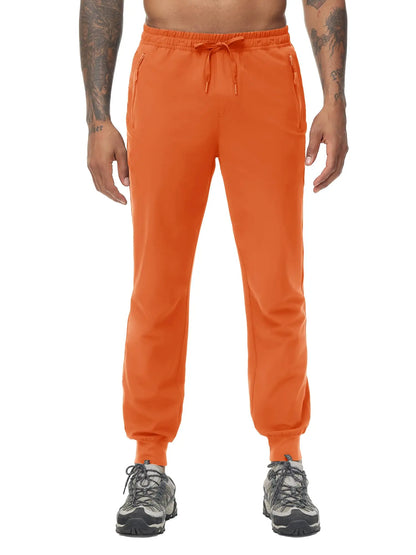 TACVASEN Summer Quick Dry Hiking Pants Mens Casual Zipper Pockets Sports Training Pants Outdoor Jogger Running Gym Work Trousers