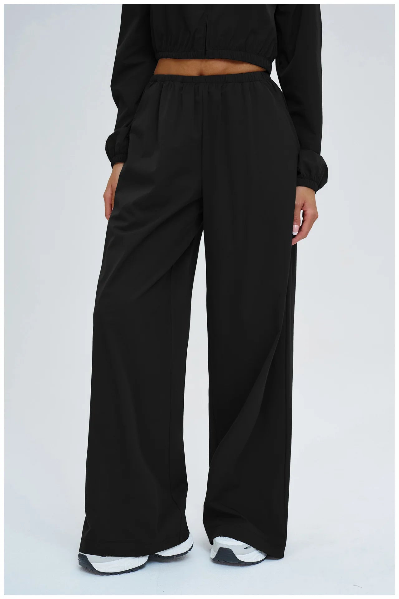 Women Sun protection Bell Bottom Pants Wide Leg Sports Yoga Pants Casual Fitness Pants Female High Waisted Gym Workout Pants