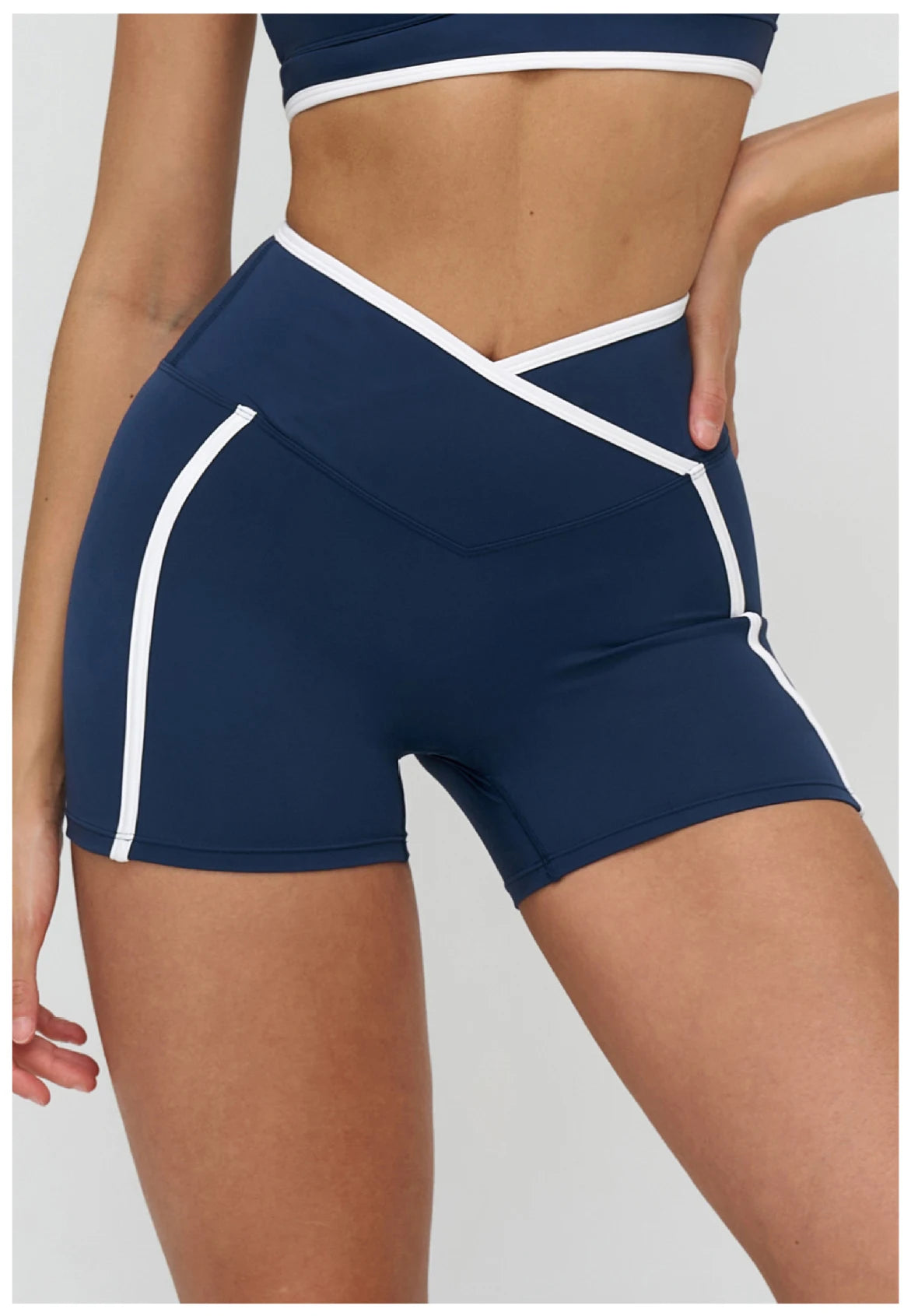 Yoga Shorts Women Sports Biker Shorts High Waist Gym Fitness Shorts Workout Cycling Tights Female Sports Yoga Short Leggings