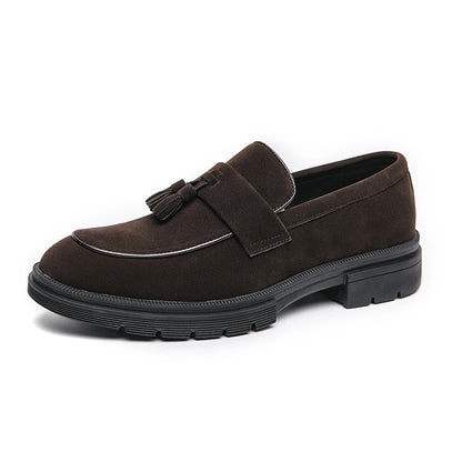 Hot Selling Soft Soled Comfortable Loafers Europe America Massage Soles Men's Commuting Work Shoes Party Men's Formal Shoes