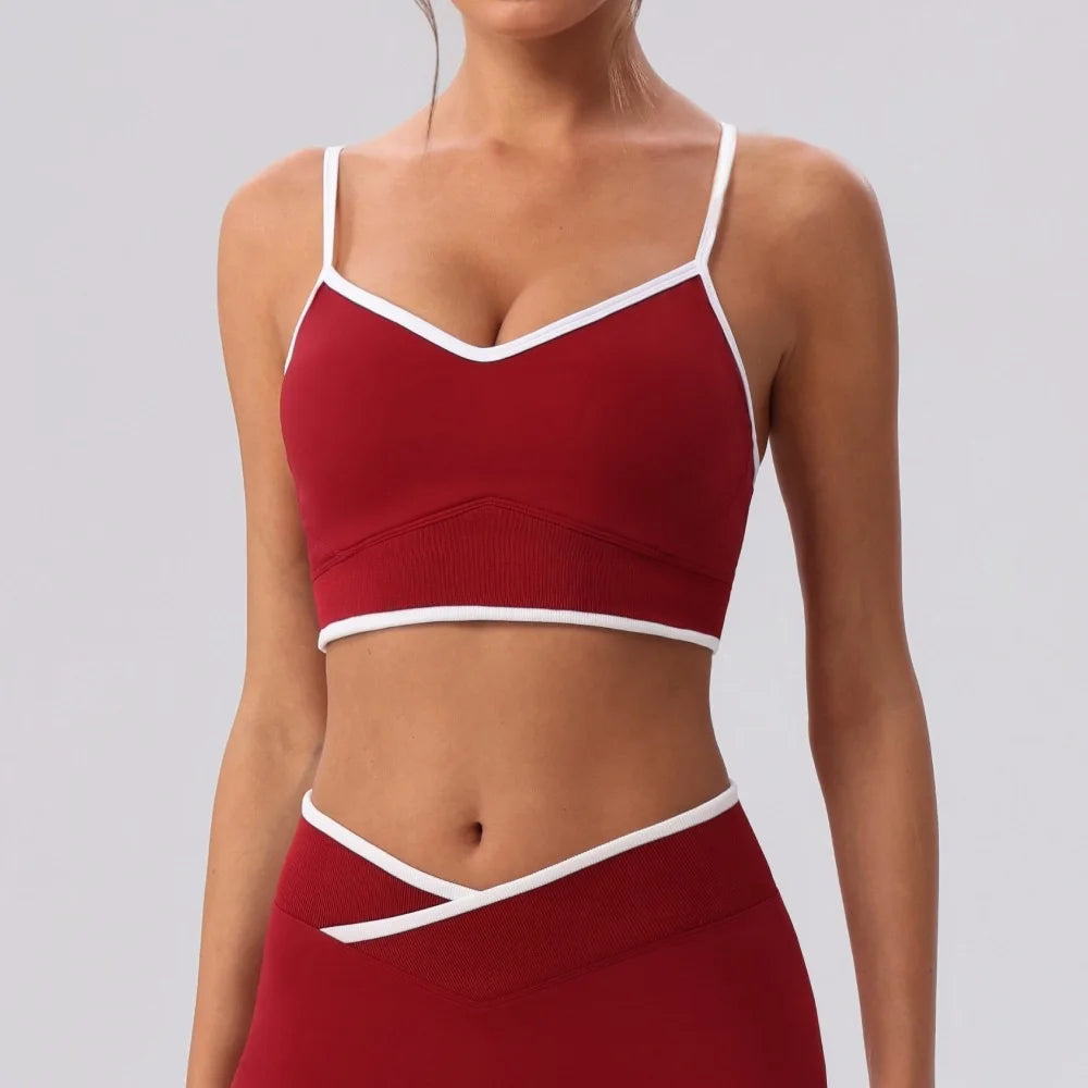 Yoga Bras Women's 2026 Summer Fitness Bra Push Up Sports Underwear Female Gym Workout Crop Tops Yoga Underwear Sports Clother