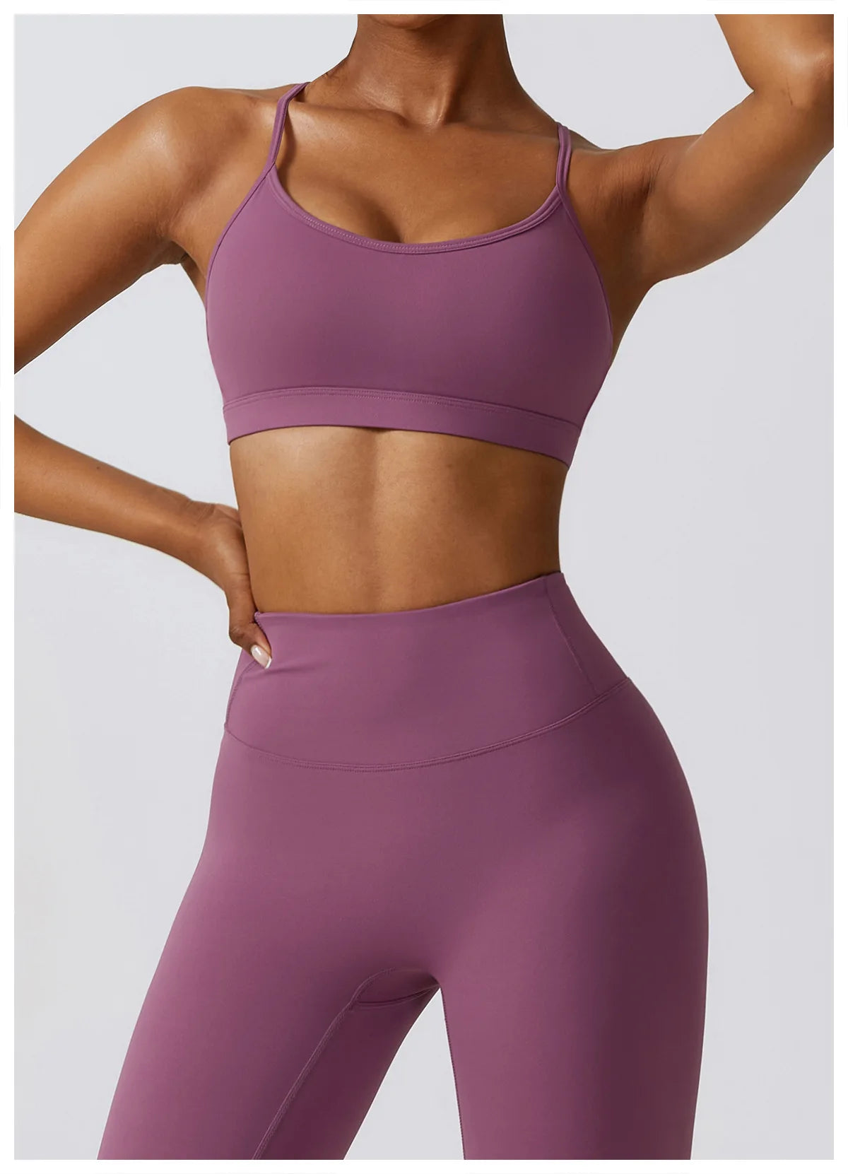 Women 2/3pcs Workout Outfits Yoga Sets Sportswear Gym Workout Clothing Tracksuit High Waist Leggings and Stretch Sports Bra