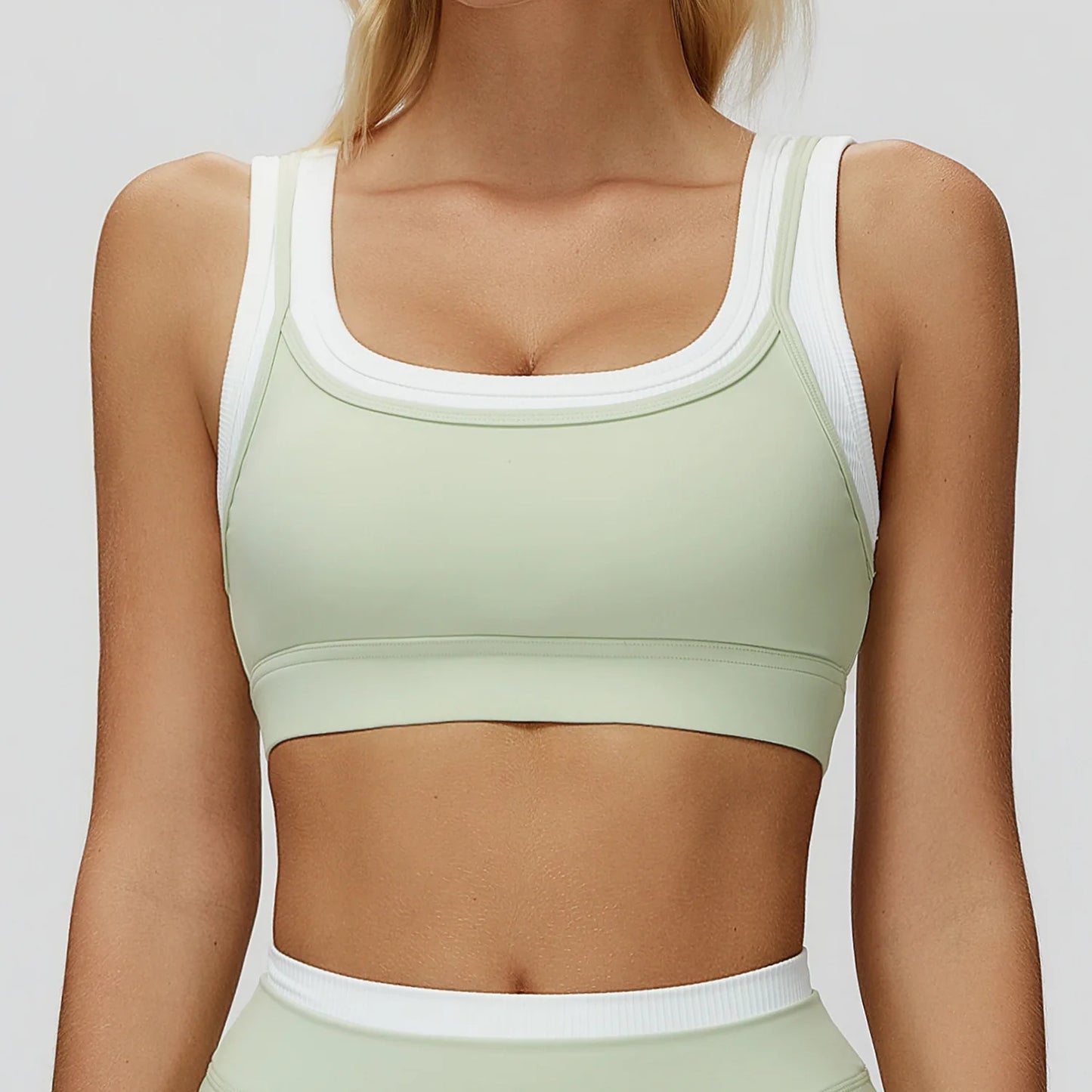 SWELTERING Women's Yoga Bra Breathable Fitness Vest Anti-Sweat Sports Underwear Female Gym Workout Crop Top Running Push Up Bra