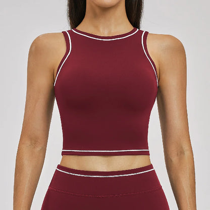 Sports Bra Workout Underwear Push Up Yoga Bra Women's Sports Fitness Tops Female Breathable Running Vest Bralette Gym Tops