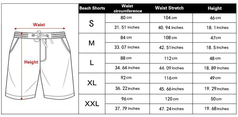 S - XXL Printed Shorts Men Fashion Summer Men's Swimwear Shorts Swim Trunk Sports Pants Men's Briefs Swimsuit Beach Shorts V7098